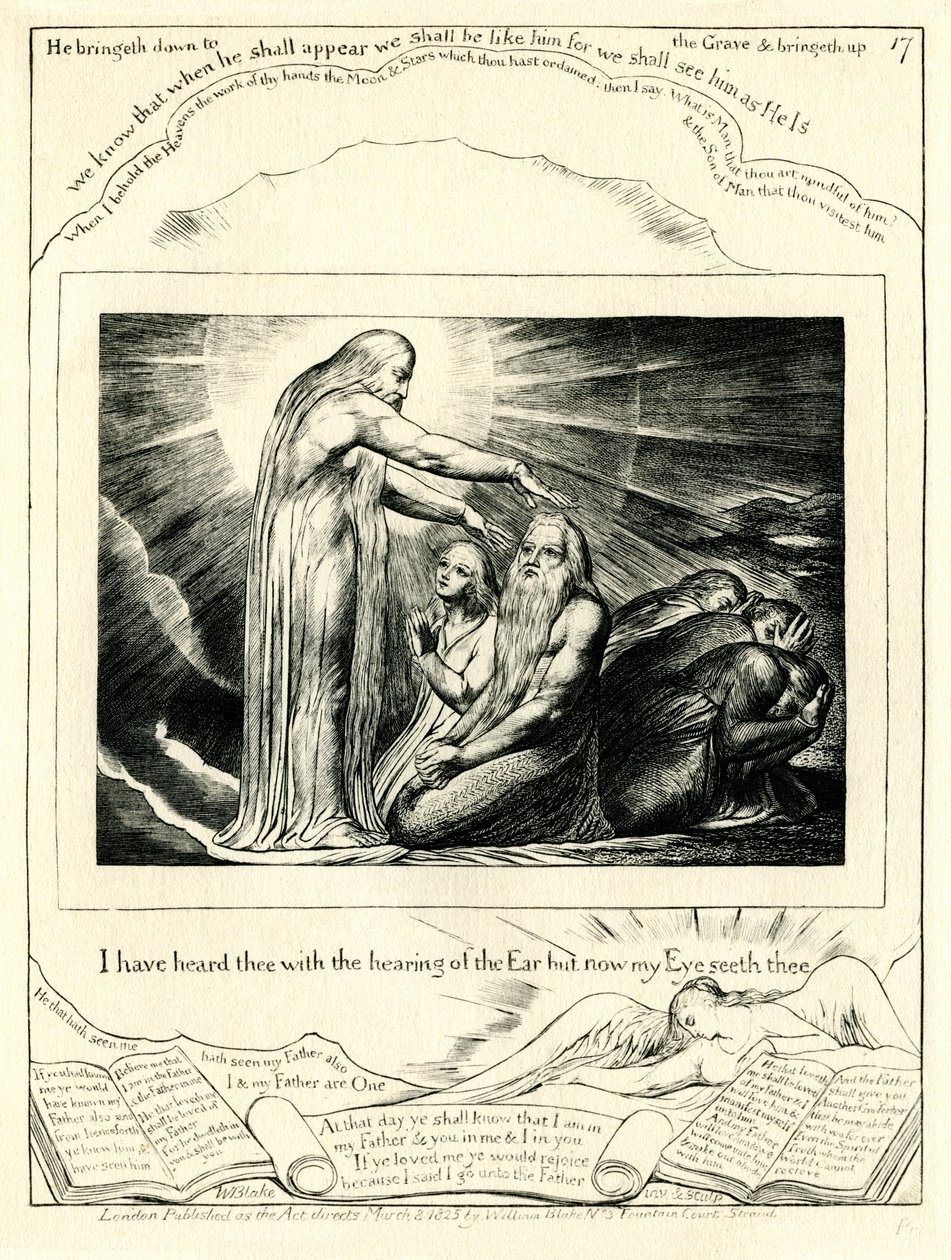 Le Livre de Job 42:5 - William Blake
