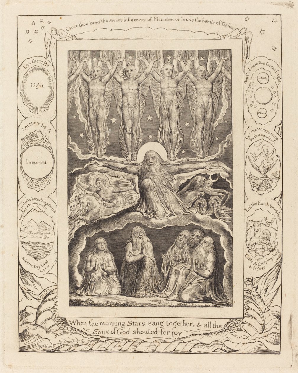 La Création - William Blake