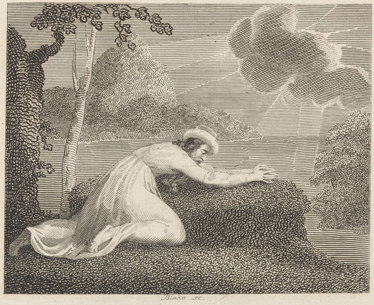 Le Perse, le Soleil et le Nuage - William Blake