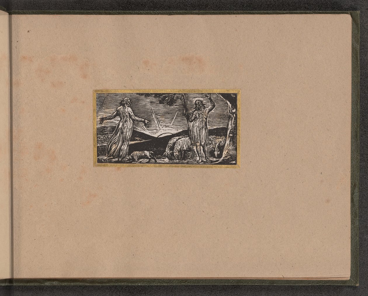 Thenot réprimande Colinet - William Blake