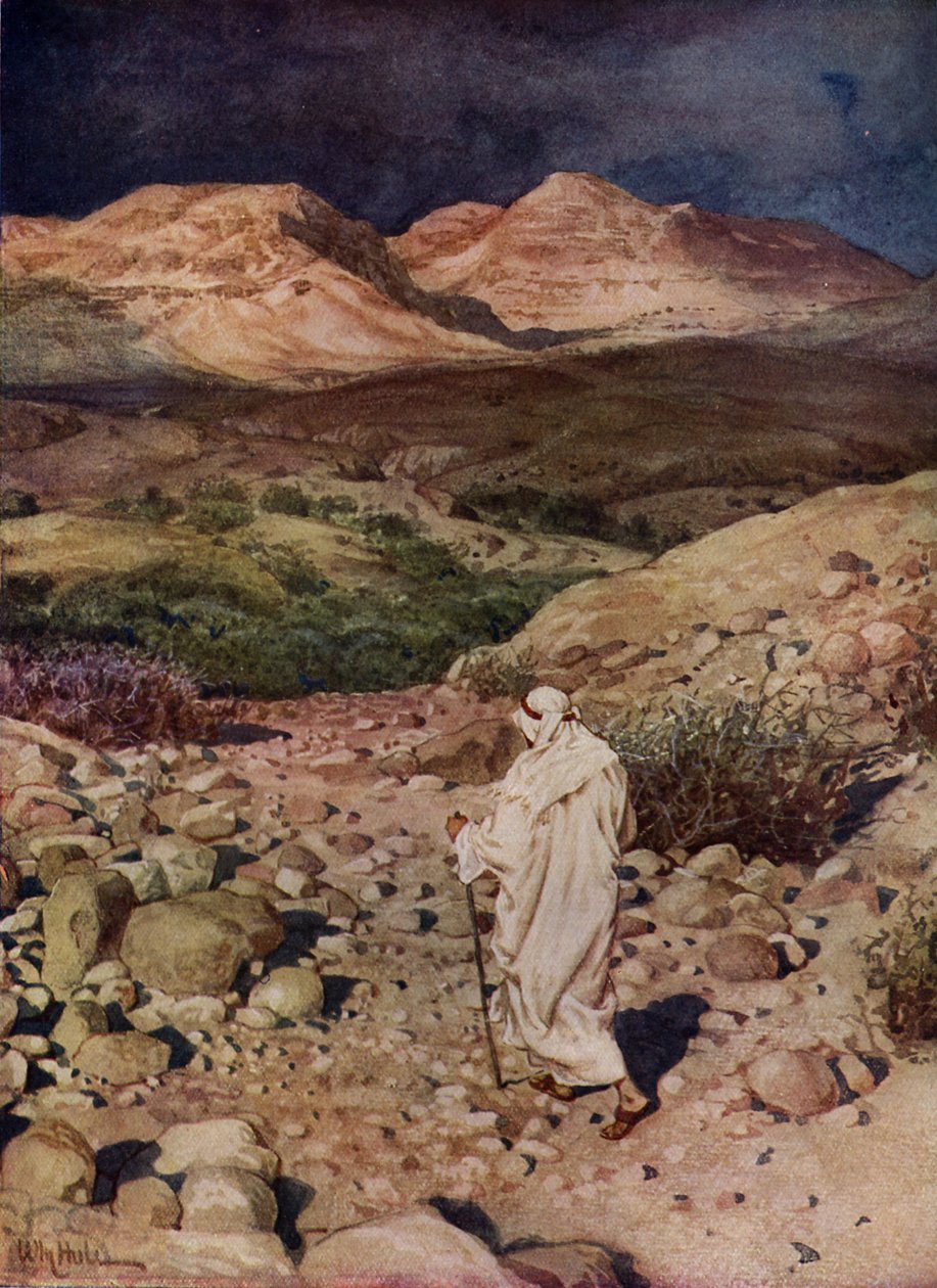La tentation de Jésus - Bible - William Brassey Hole