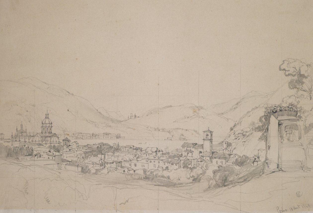 Côme, 1840 - William Callow