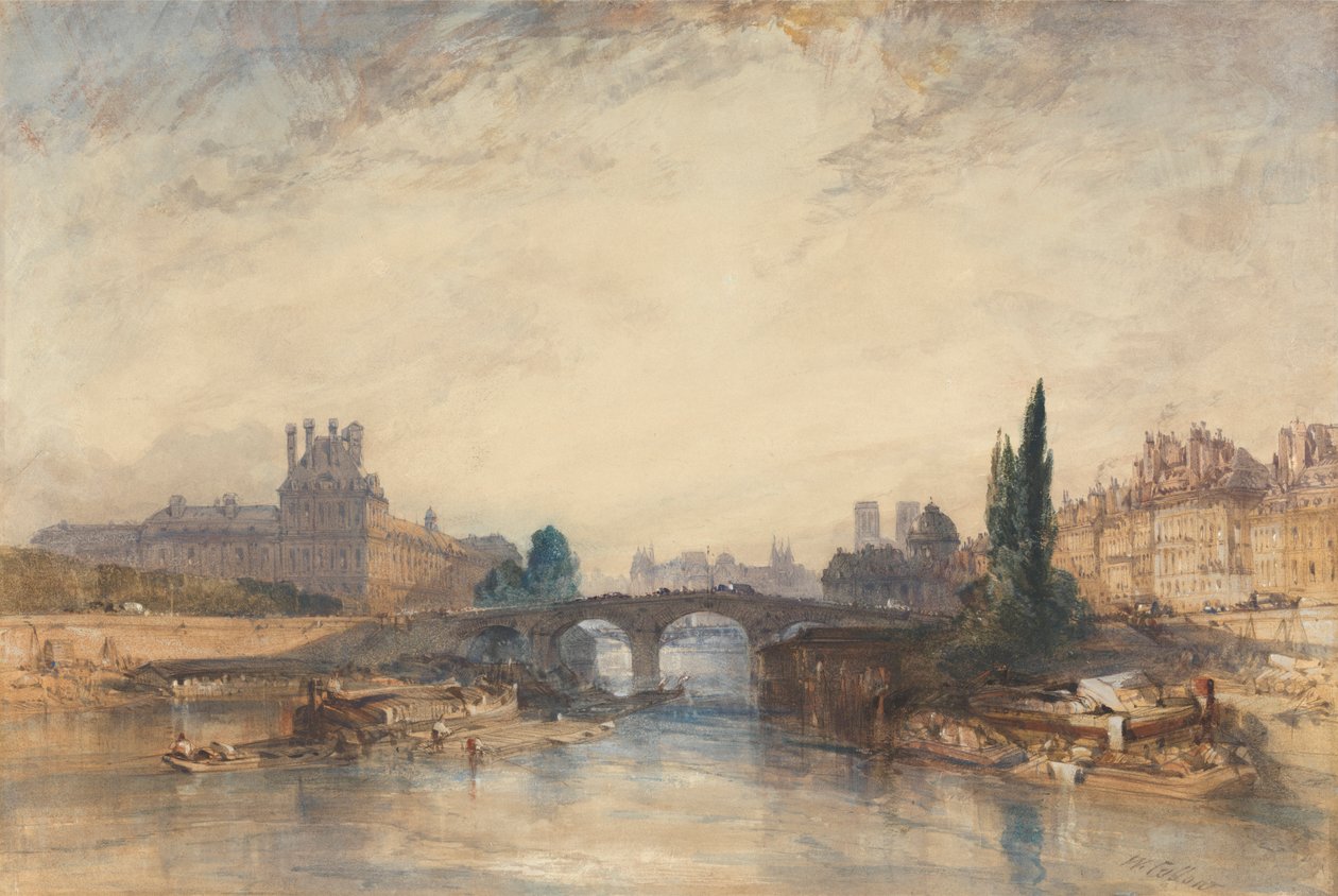 Vue du Pont Royal - William Callow