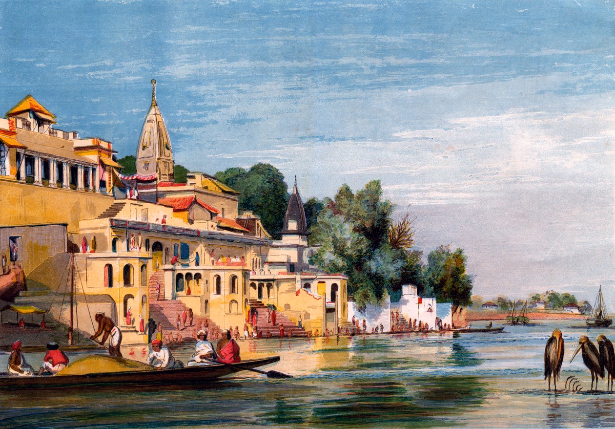 Cawnpore sur le Gange, Inde - William Carpenter