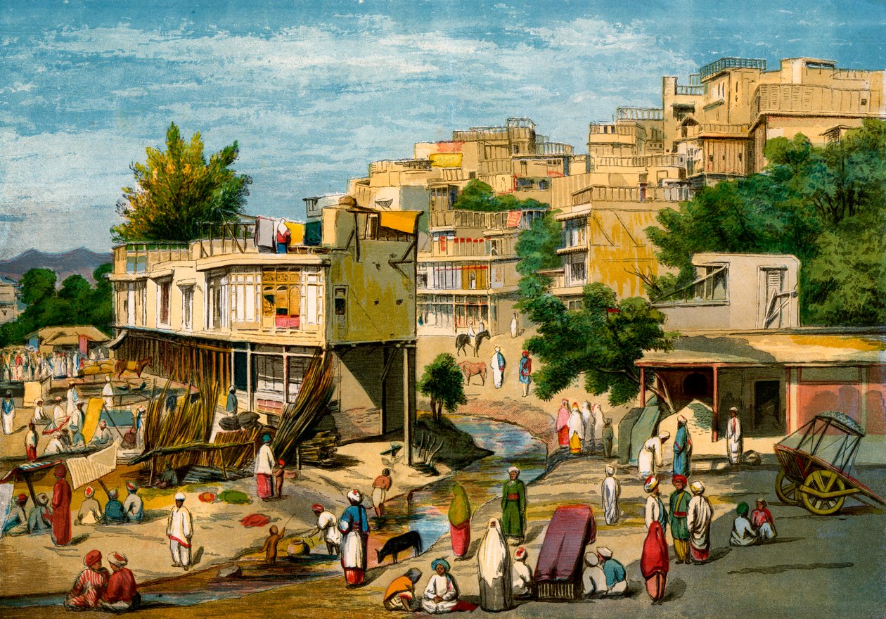 Peshawar, Pakistan, 1857 - William Carpenter