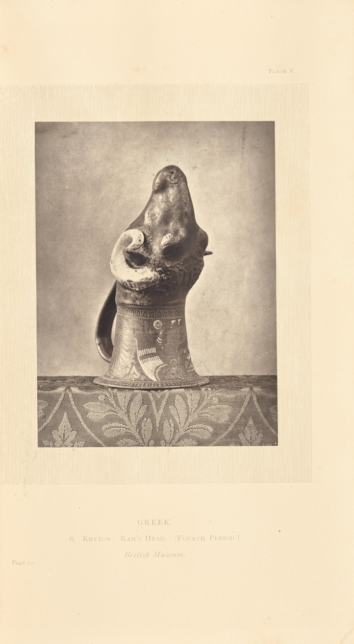 [Coupe de tête de bélier] - William Chaffers