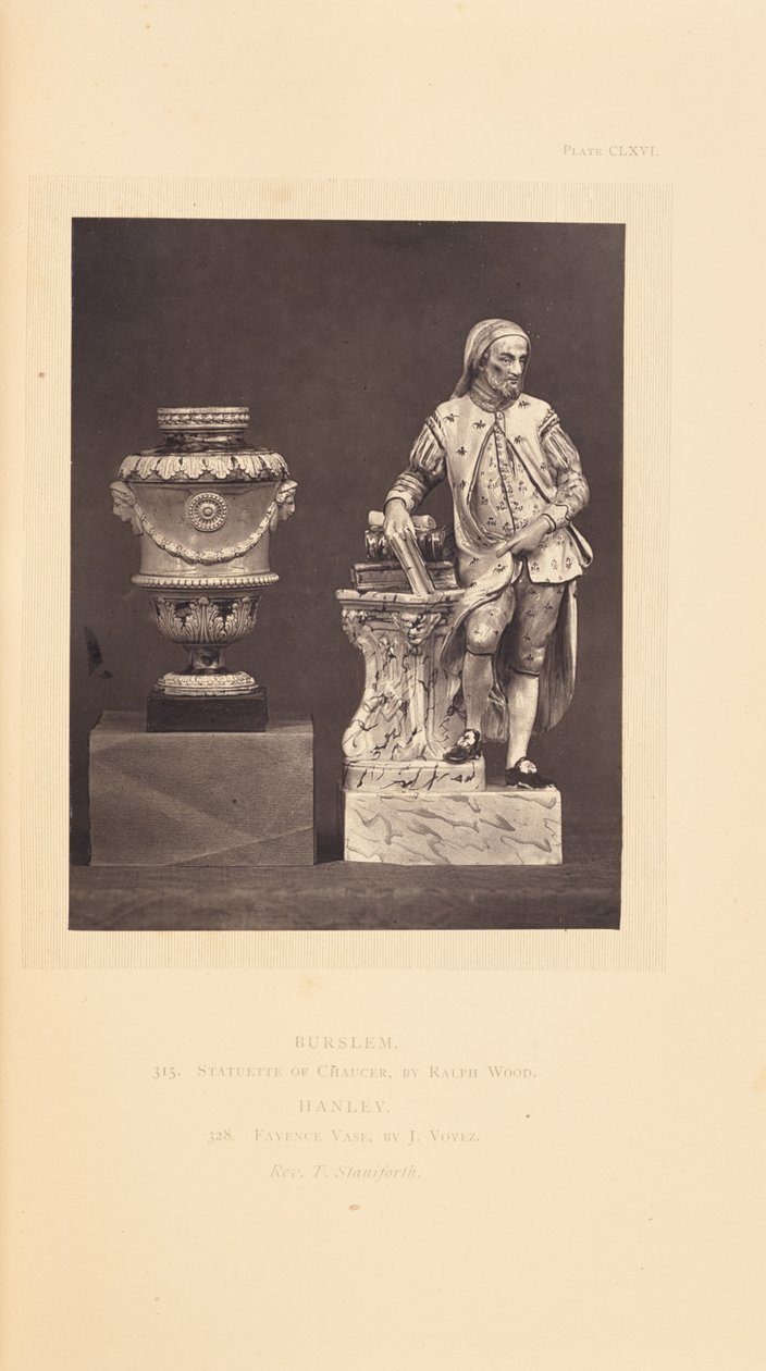 [Vase et statue] - William Chaffers