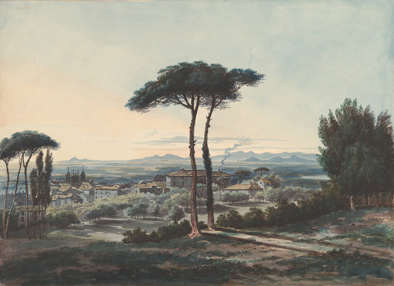 Frascati, près de Rome - William Cowen