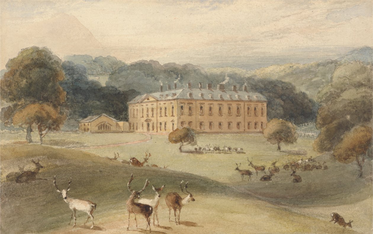 Maison Althorp, Northamptonshire - William Daniell