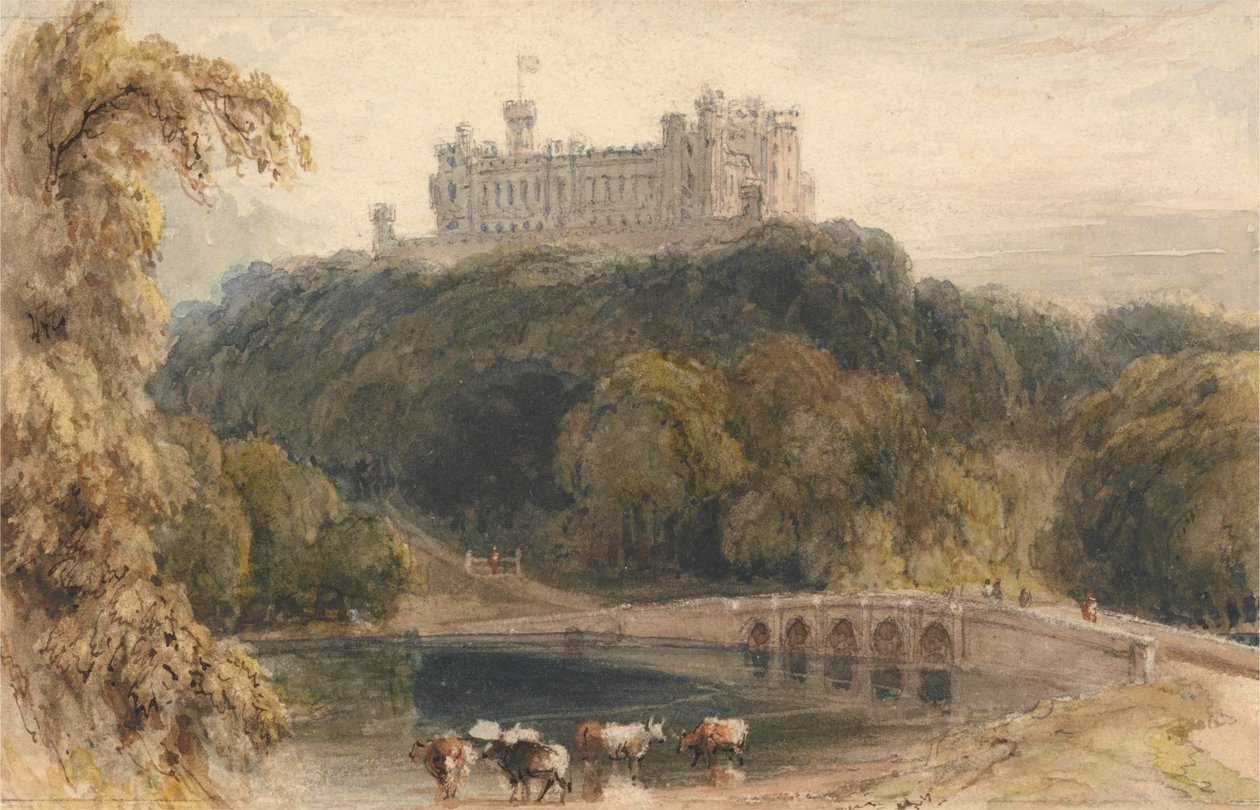 Château de Belvoir, Rutland - William Daniell