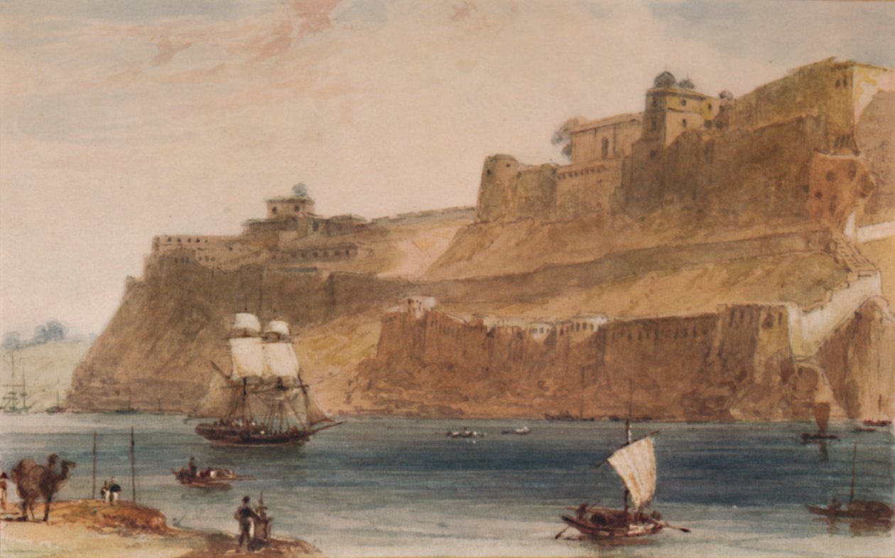 Chunar Gur, vers 1786-1791, 1935 - William Daniell