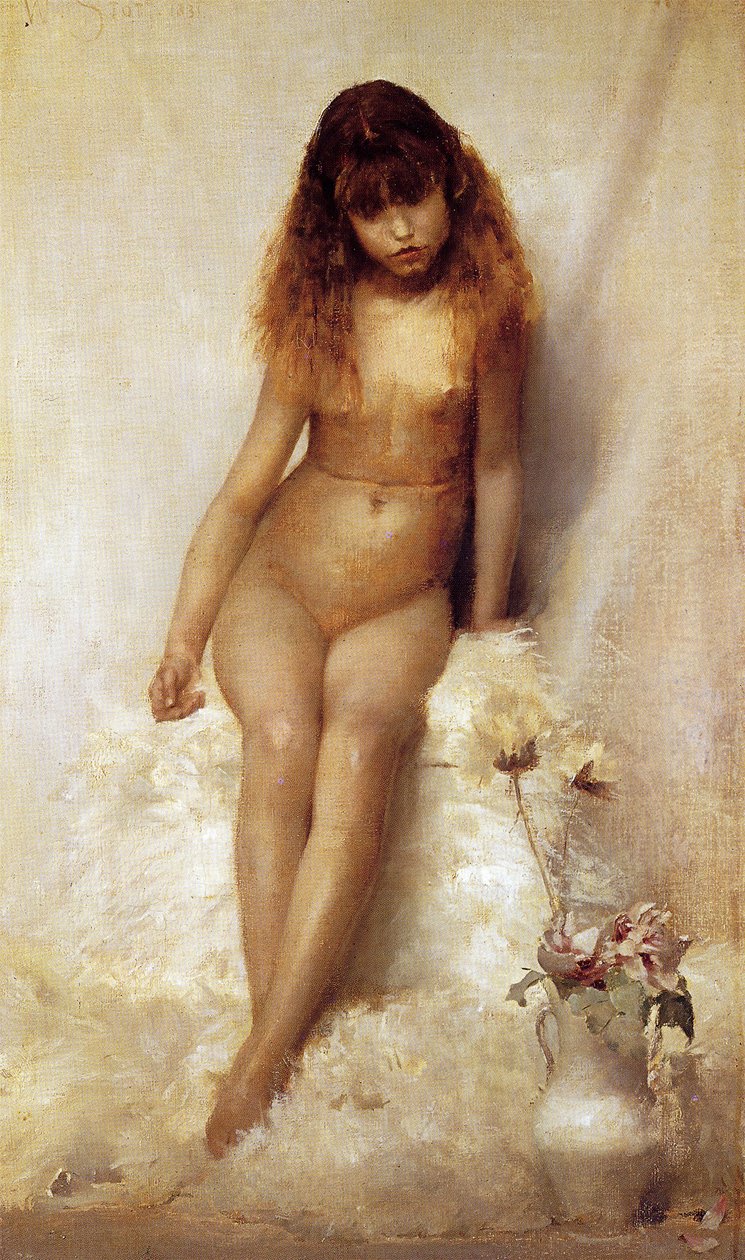 Fleur sauvage, 1881 - William Edward Stott