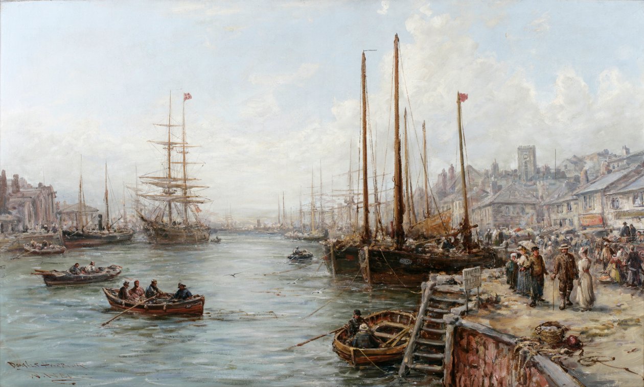 Port de Douglas, île de Man - William Edward Webb