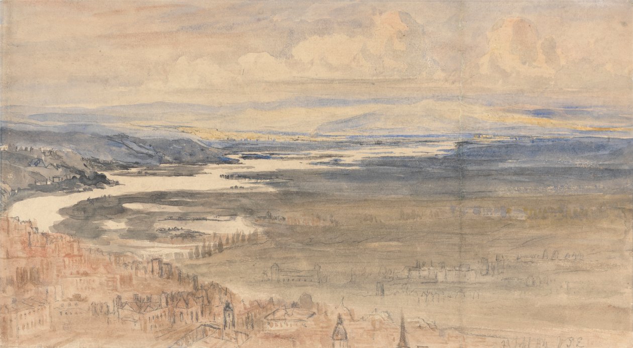 Scène de rivière - William Ellis