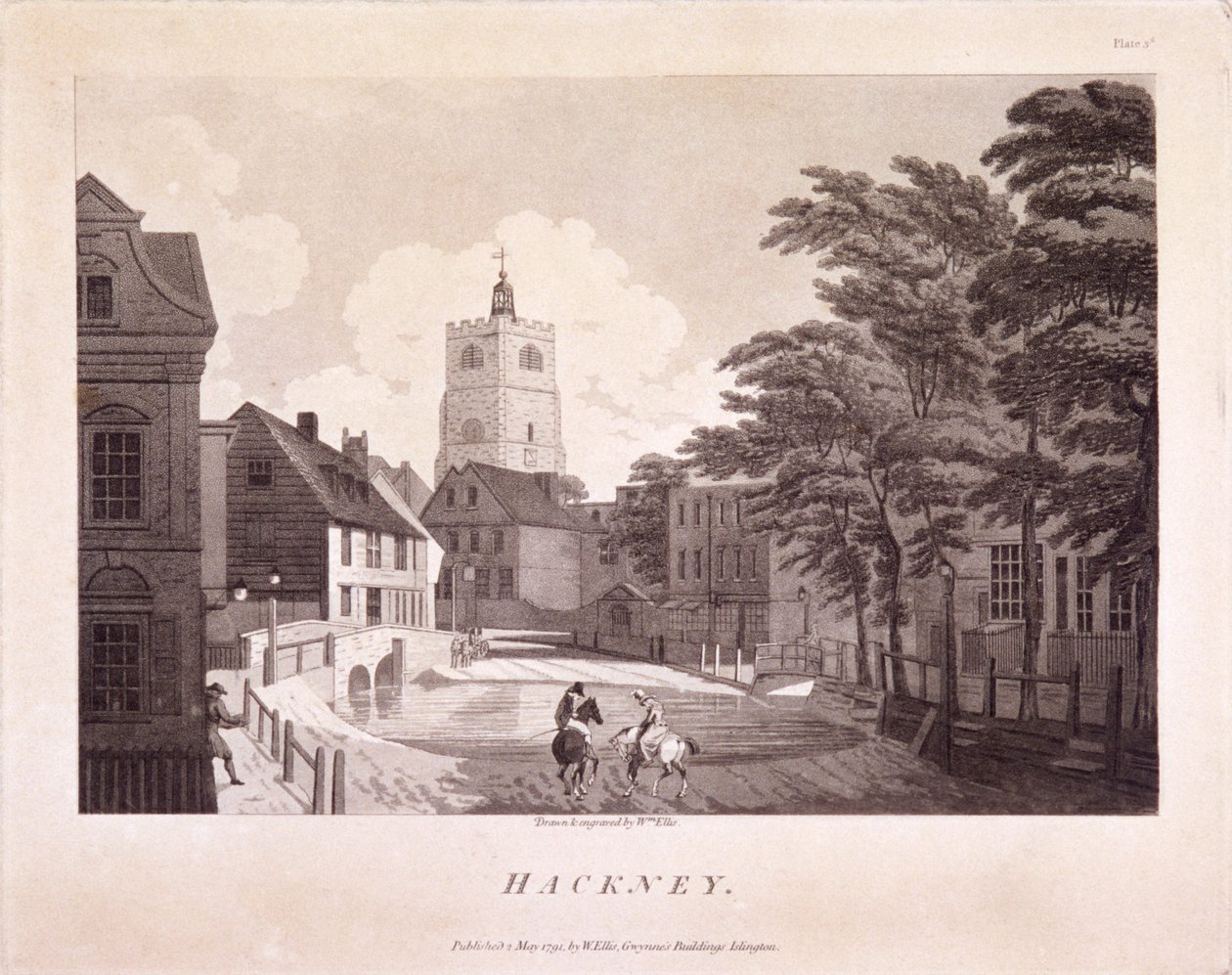 Hackney Brook, Hackney, Londres - William Ellis
