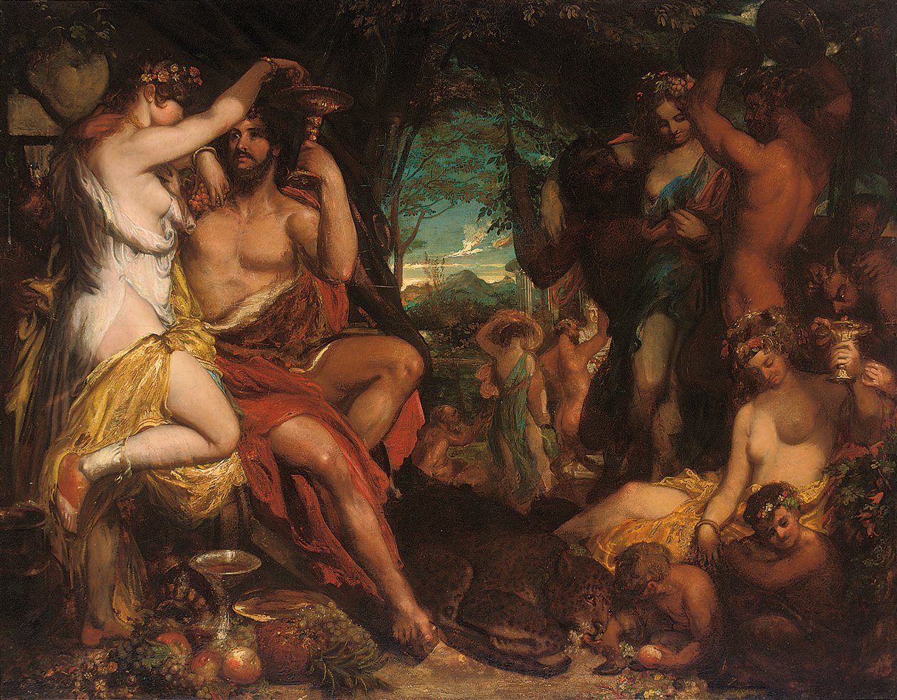 Une fête bacchanale - William Etty