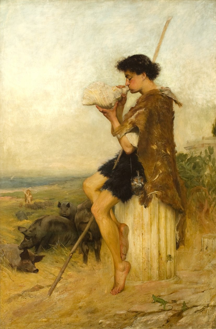 Le porcher - William Ewart Lockhart