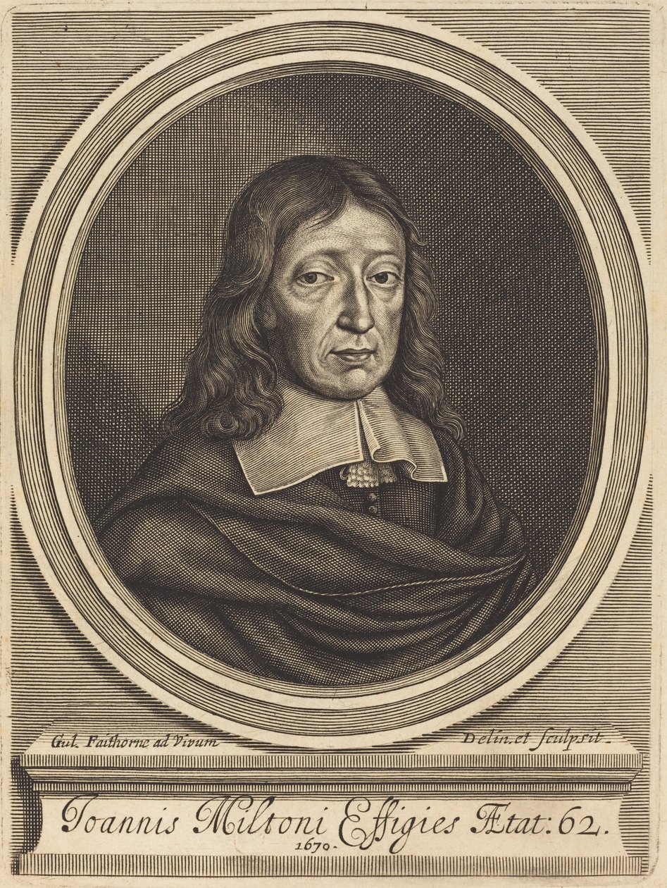 John Milton - William Faithorne