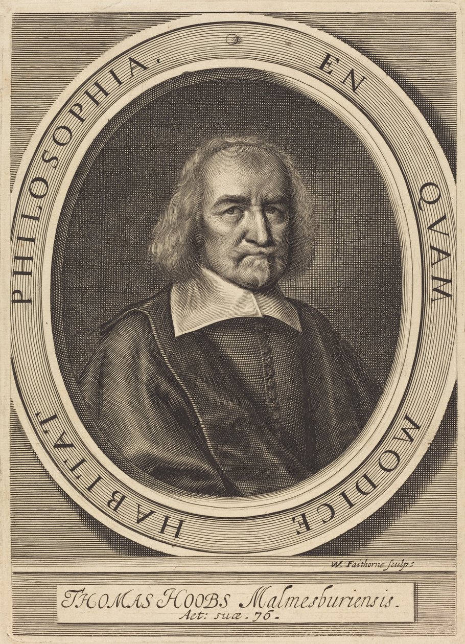 Thomas Hobbes - William Faithorne