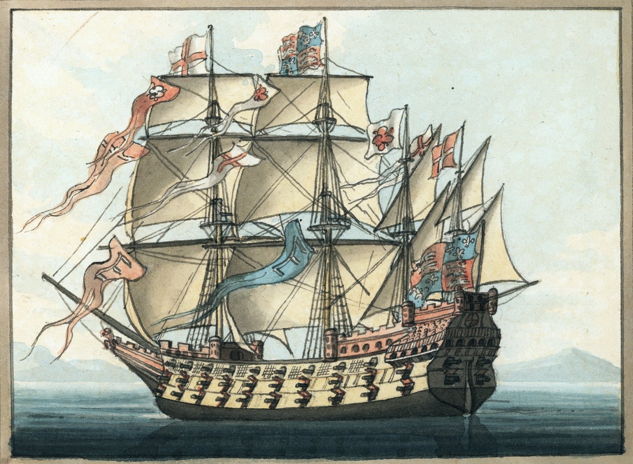 Sovereign of the Seas de Henri VIII - William Ffarington