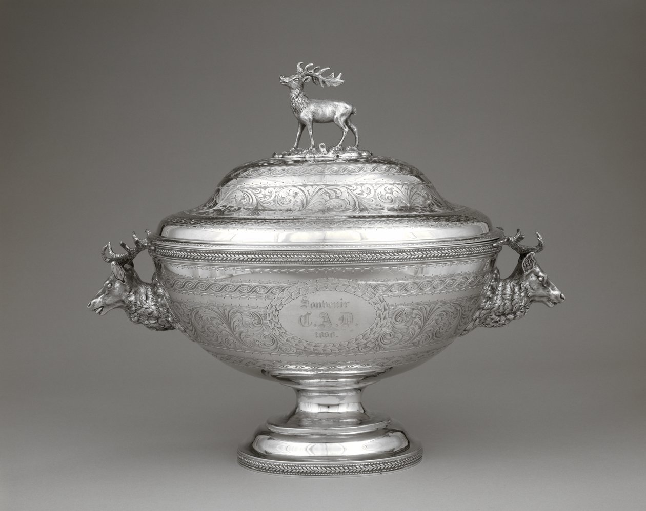 Soupière, vers 1860 (argent) - William Forbes