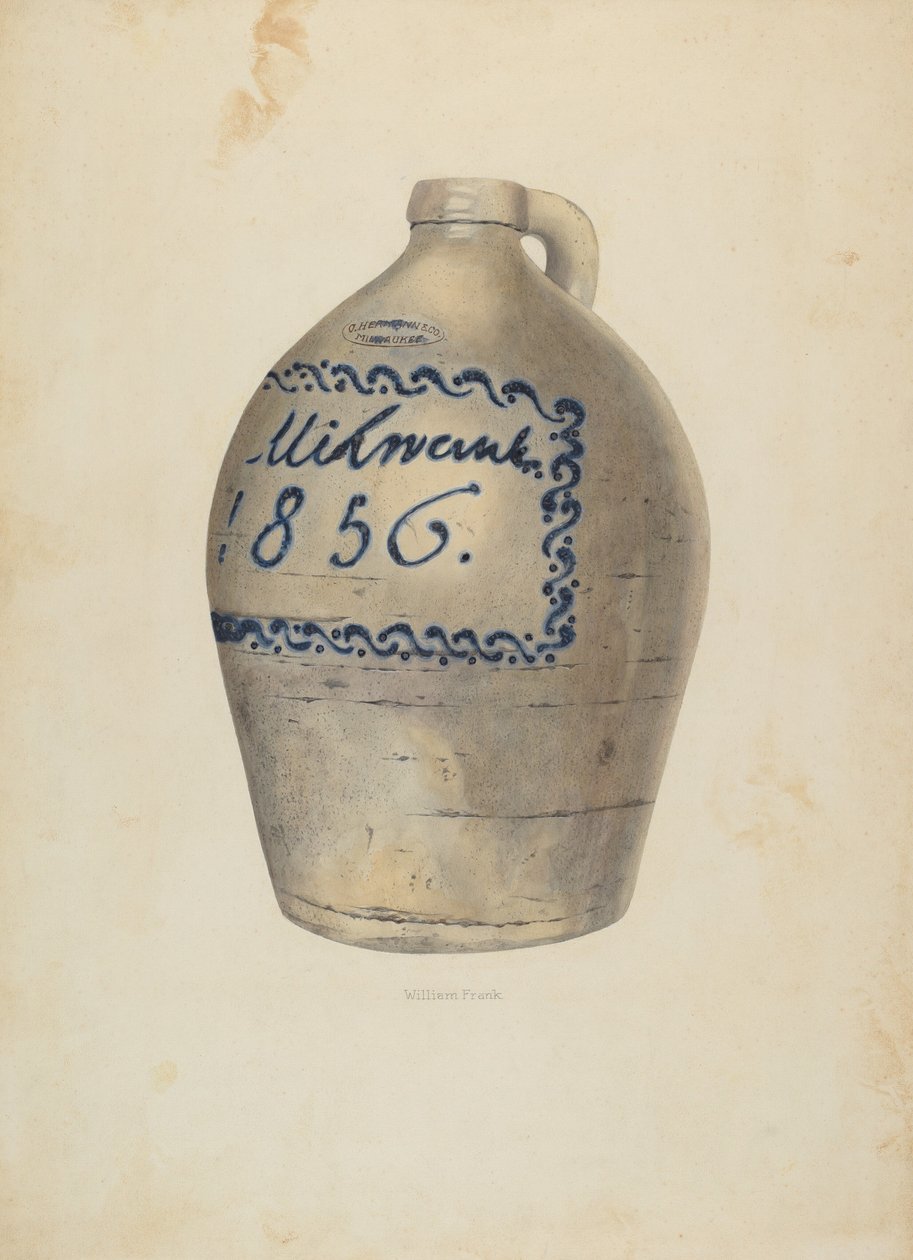 Cruche, vers 1937 - William Frank