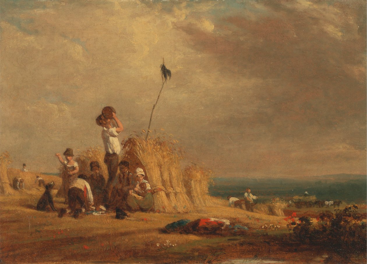 Repos de midi, moisson - William Frederick Witherington