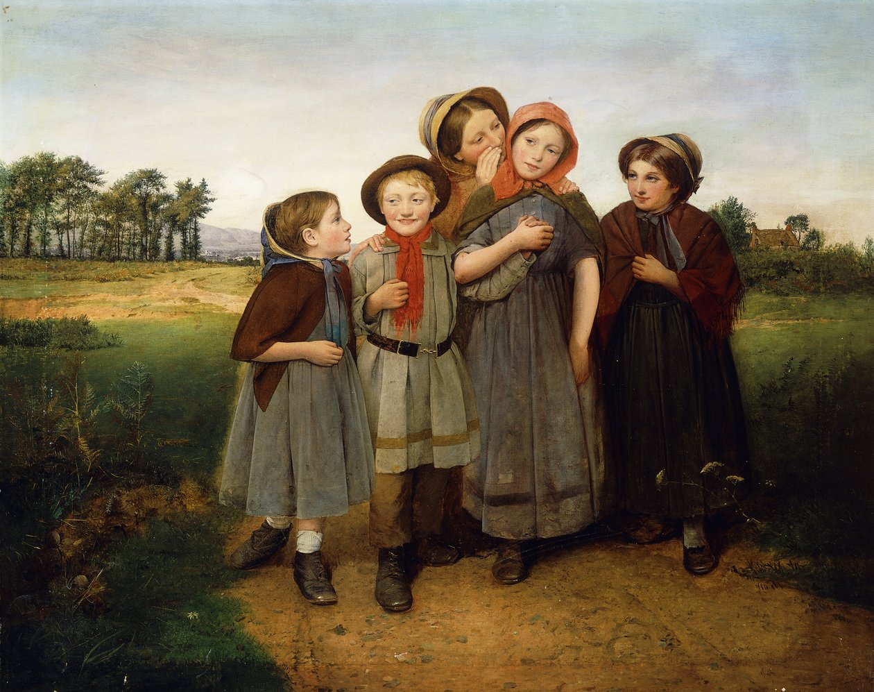 Le Secret, 1855 - William Frederick Witherington