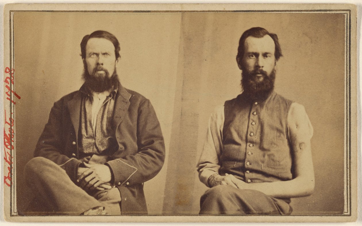 [Deux victimes non identifiées de la guerre civile assises] - William H. Bell