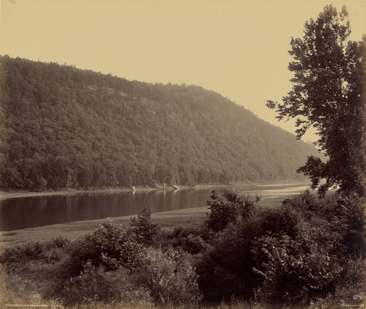 Susquehanna à Standing Stone. - William H. Rau