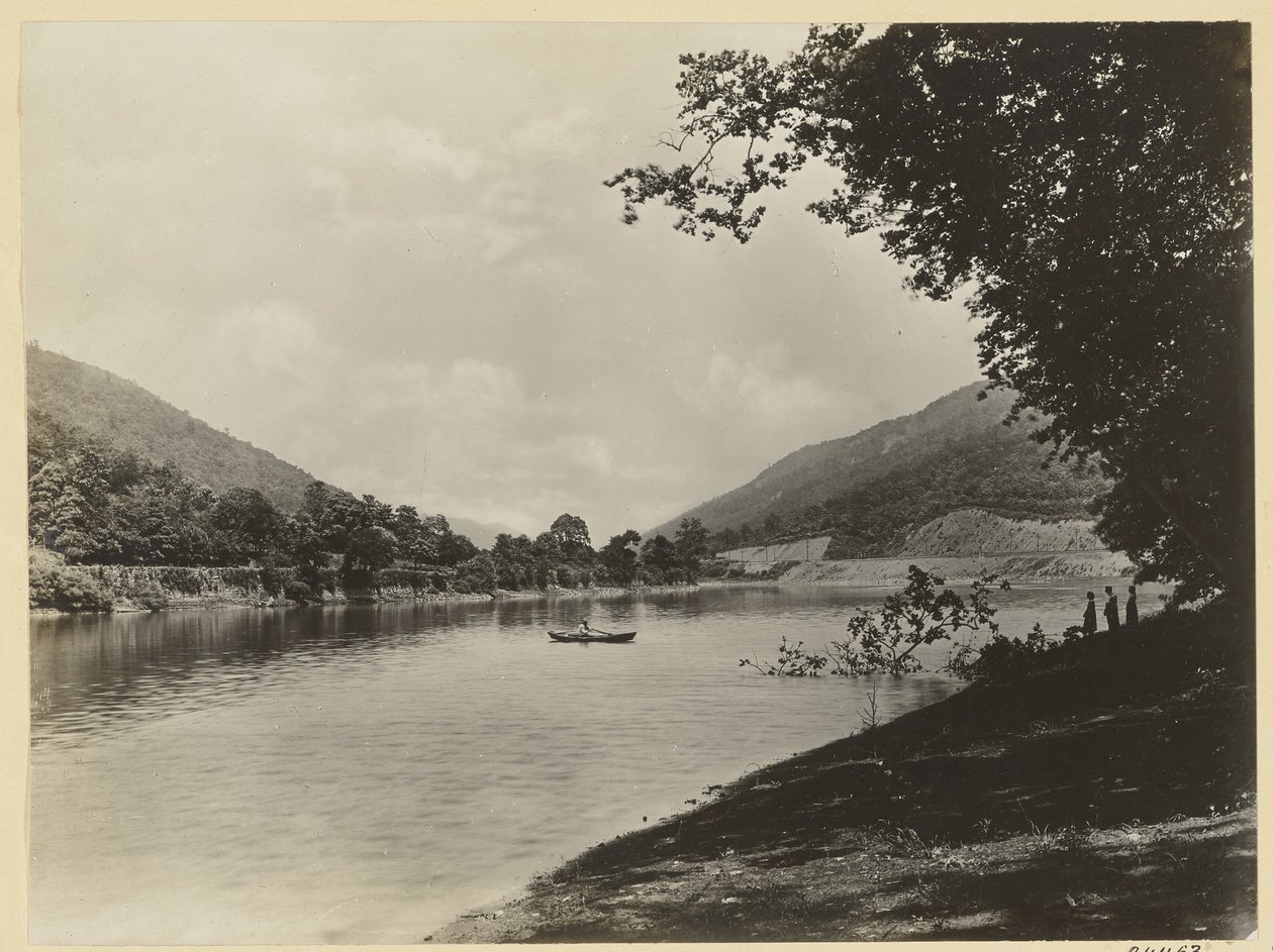 La rivière Juniata, Lewistown Narrows - William H. Rau