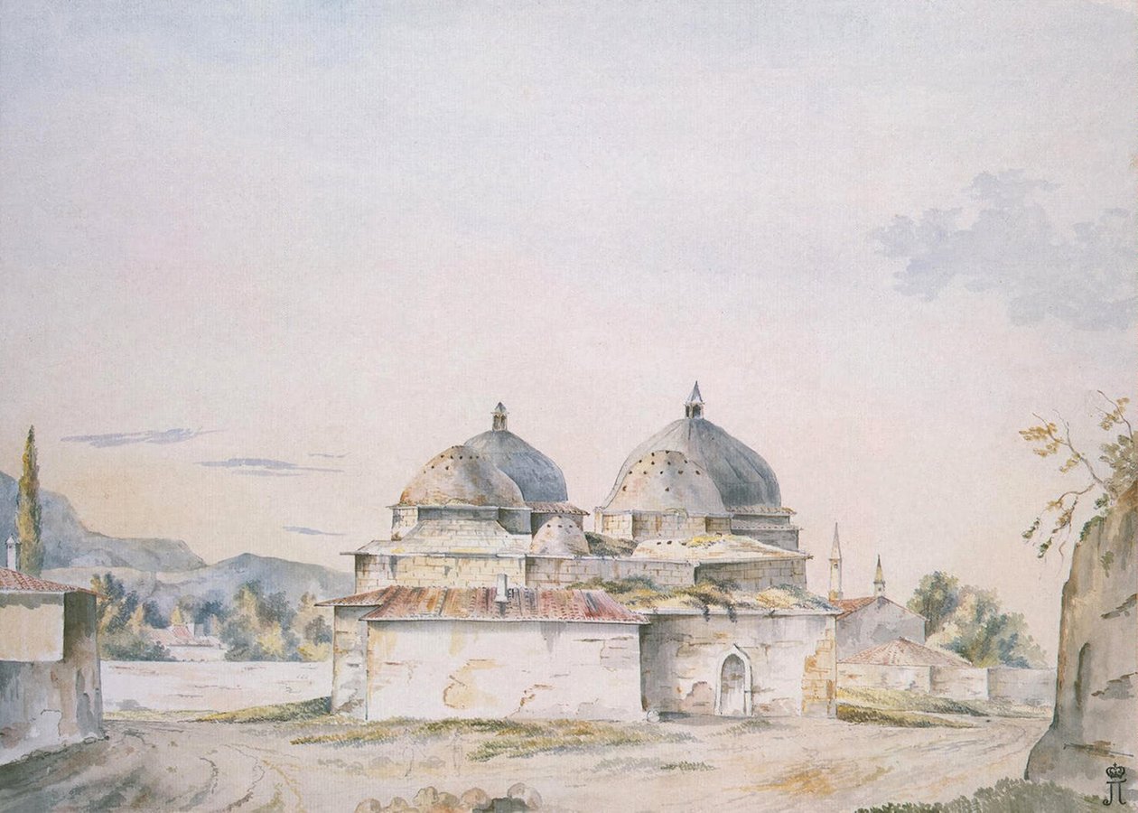 Bains à Bakhtchissaraï, 1787 - William Hadfield