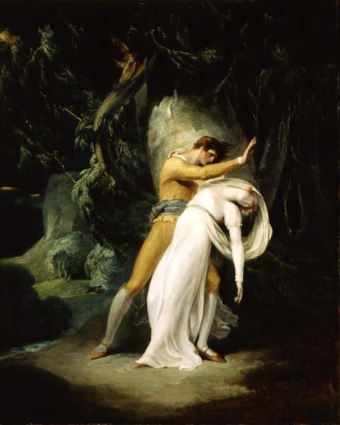 Céladon et Amélia - William Hamilton