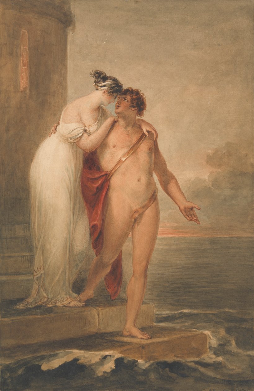 Héro et Léandre - William Hamilton