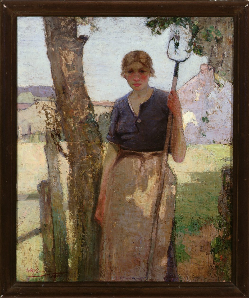 La fille de la ferme, 1915 - William Hanna Clarke
