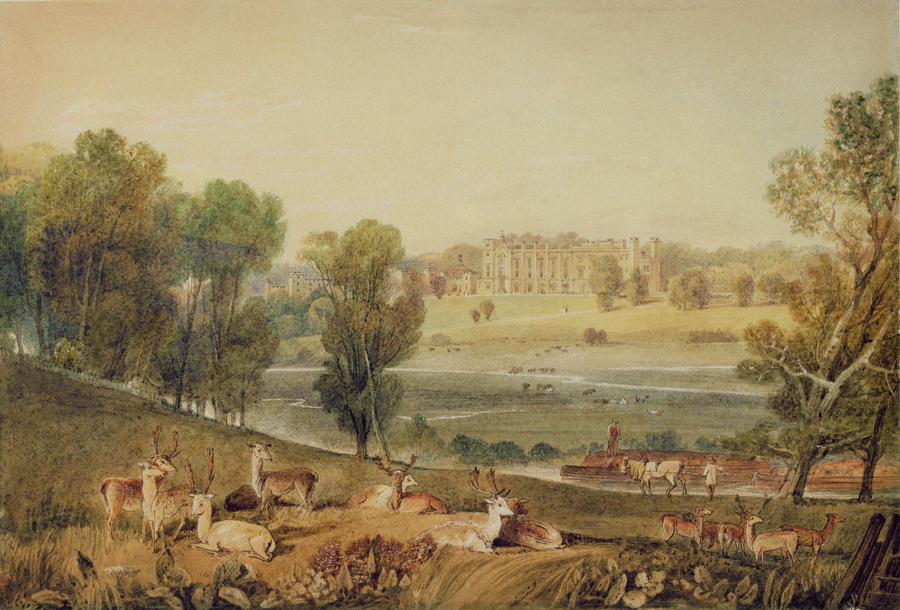 Cassiobury Park, Hertfordshire - William Havell