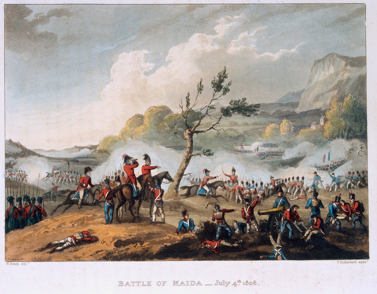 Bataille de Maida, 4 juillet 1806 - William Heath