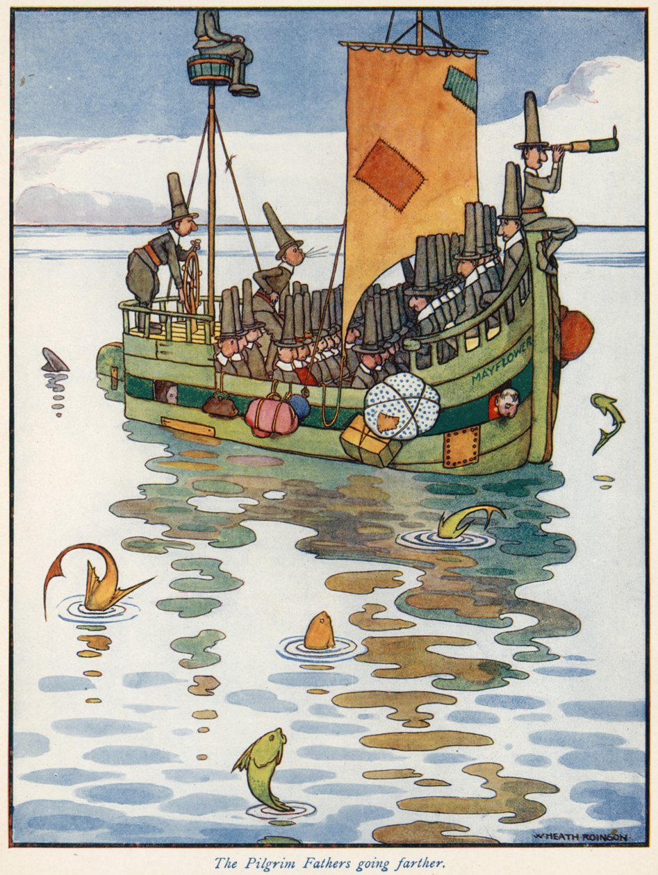 Le Père Pèlerin va plus loin - William Heath Robinson