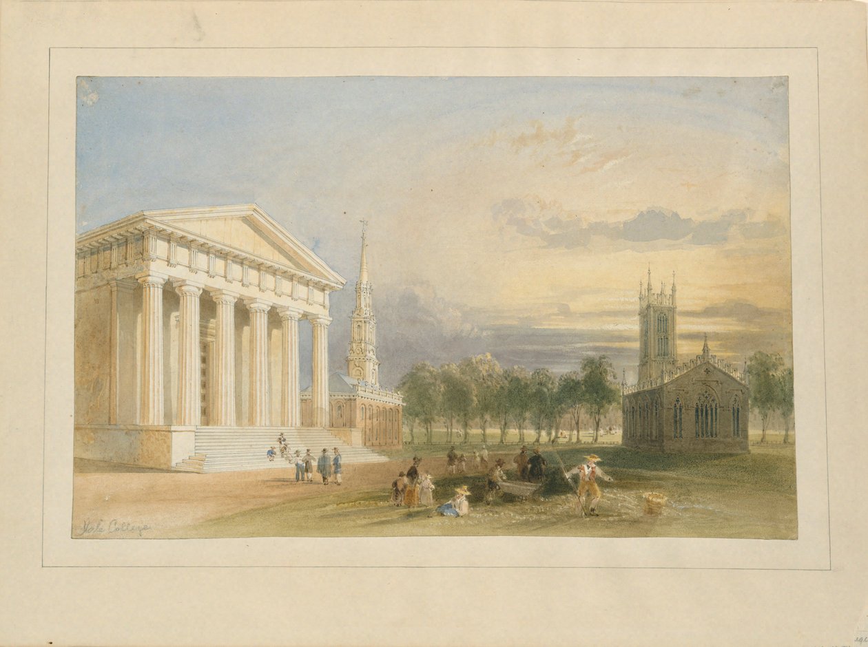 Étude pour Bartlett - William Henry Bartlett