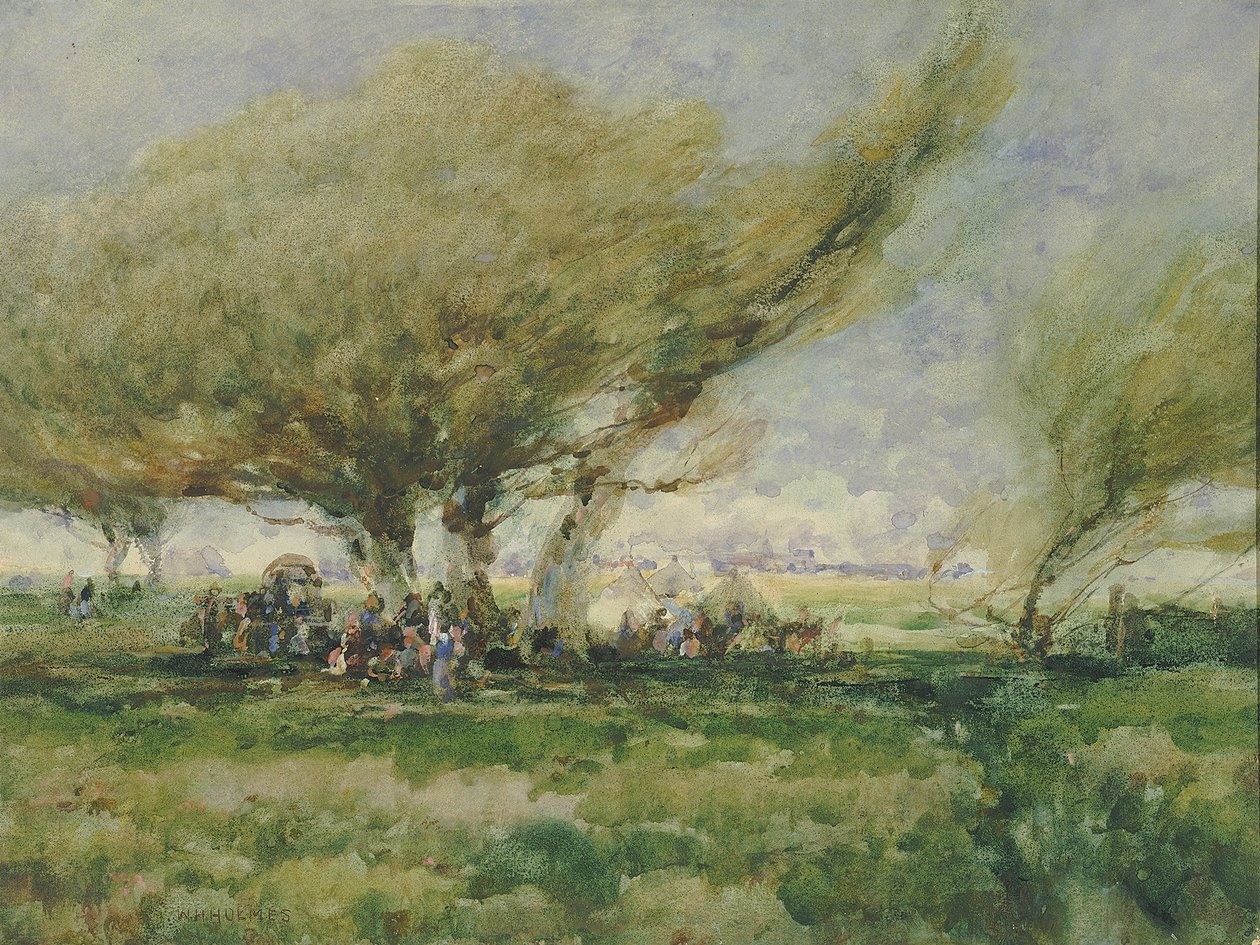 Un camp de gitans, n.d. - William Henry Holmes