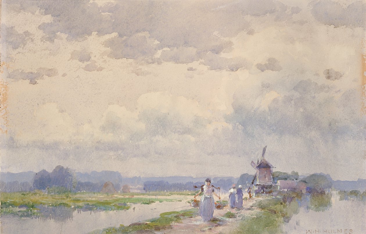 En Hollande - William Henry Holmes