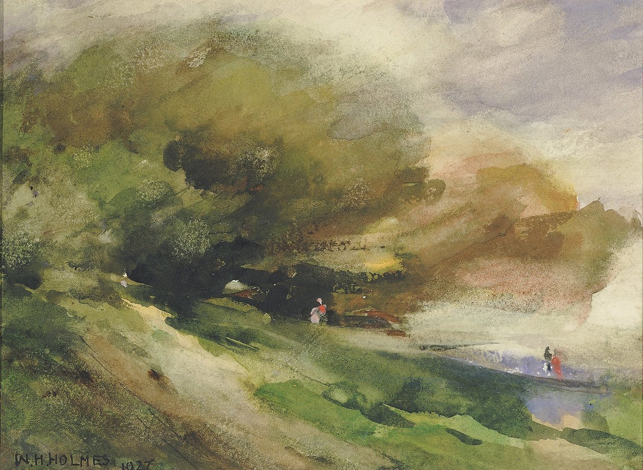 La promenade ombragée - William Henry Holmes
