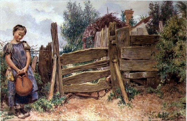 La cruche cassée - William Henry Hunt
