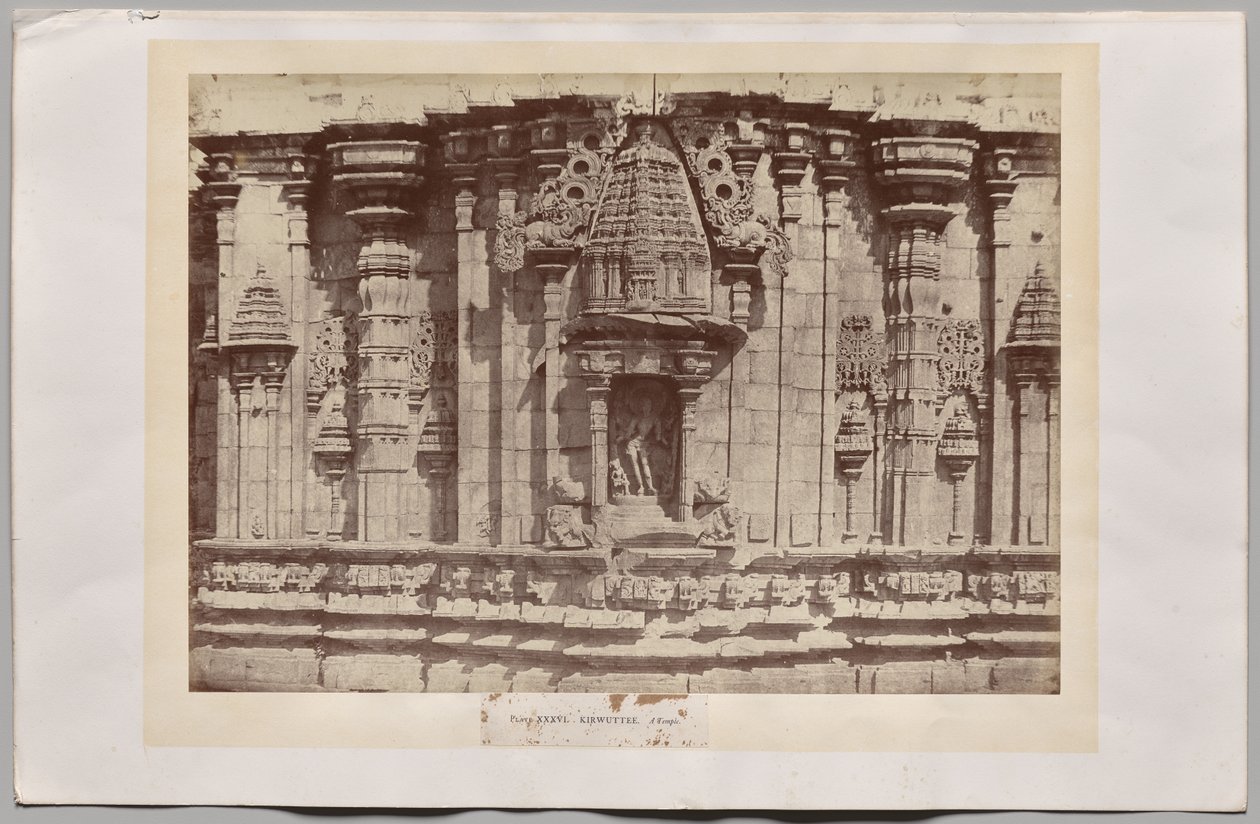 Kirwuttee, Un Temple, Inde - William Henry Pigou