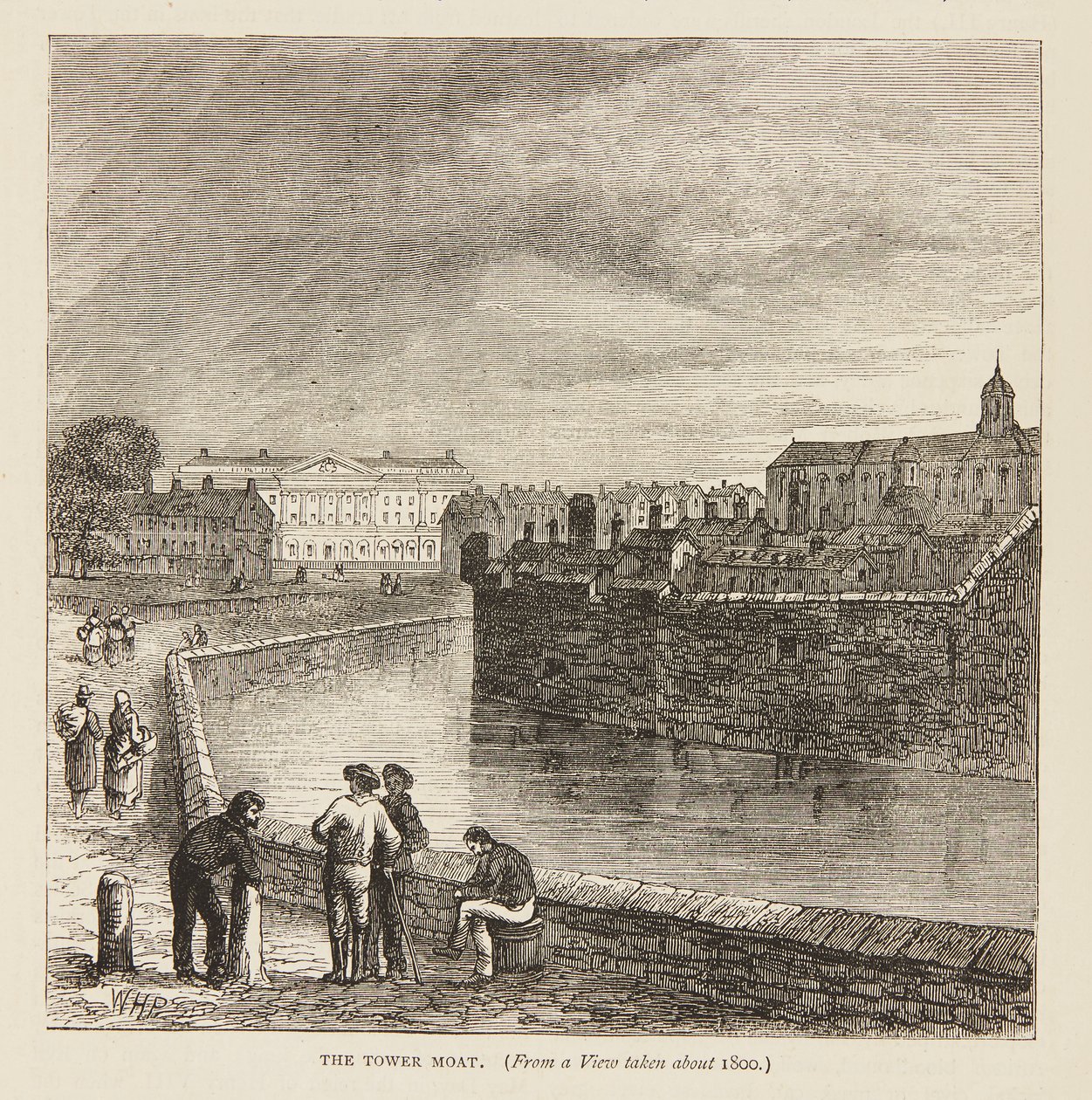 Le fossé vers 1800 - William Henry Prior