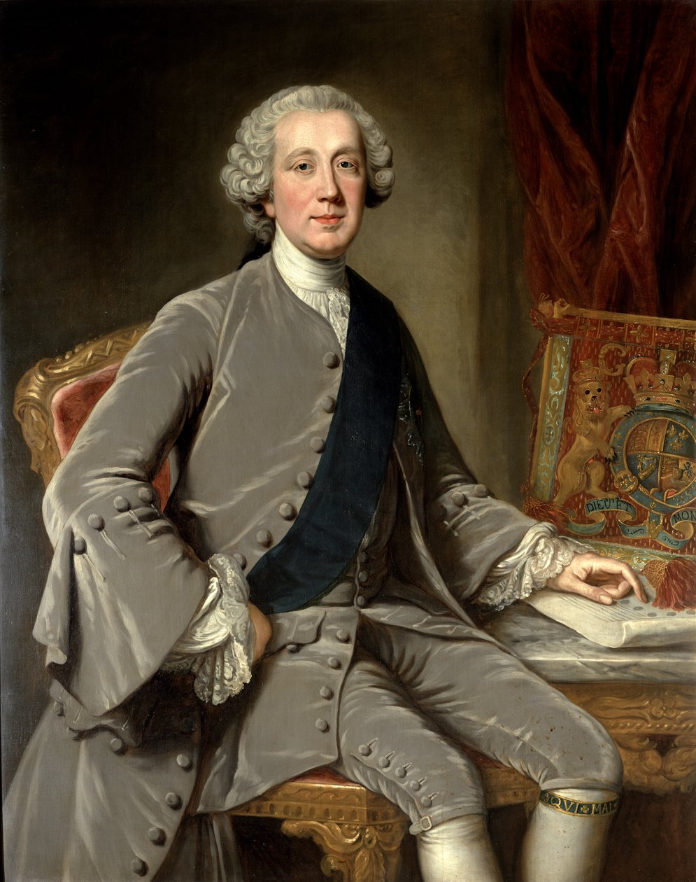 Richard Grenville, comte Temple, vers 1760 - William Hoare