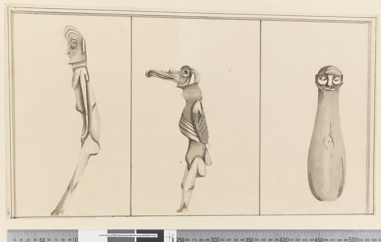 Page 35 Trois idoles indigènes - William Hodges