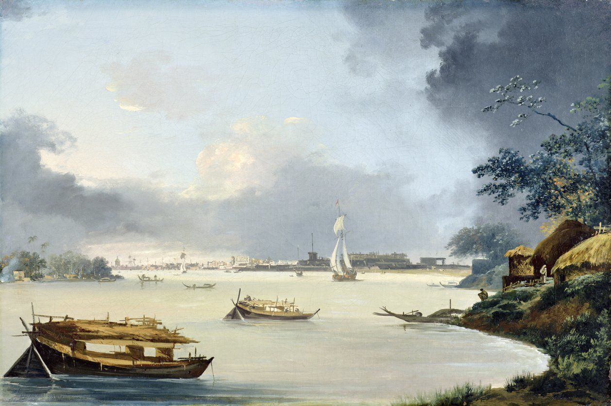 Vue de Calcutta, c.1790 - William Hodges