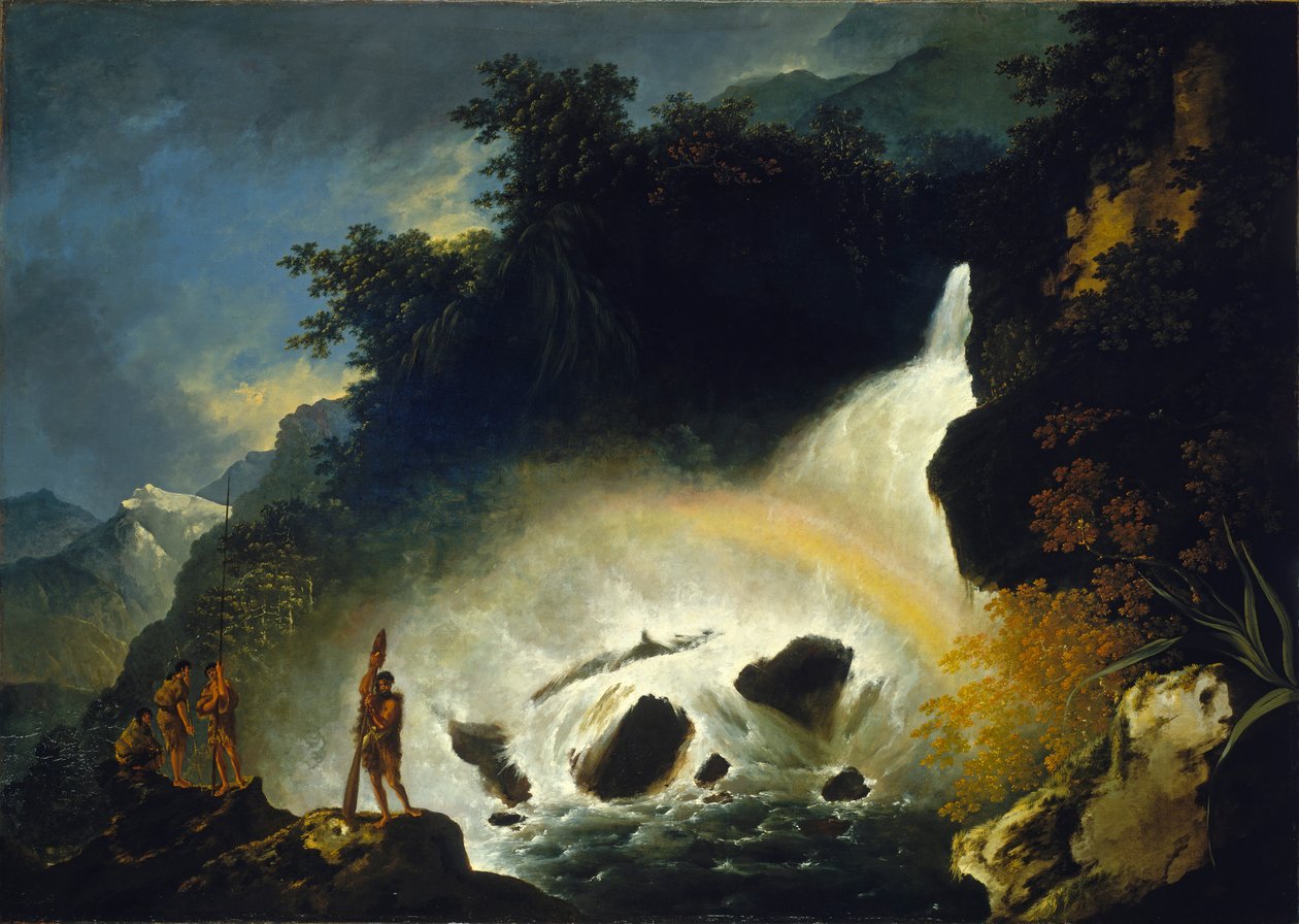 Cascade à Dusky Bay, avril 1773 - William Hodges