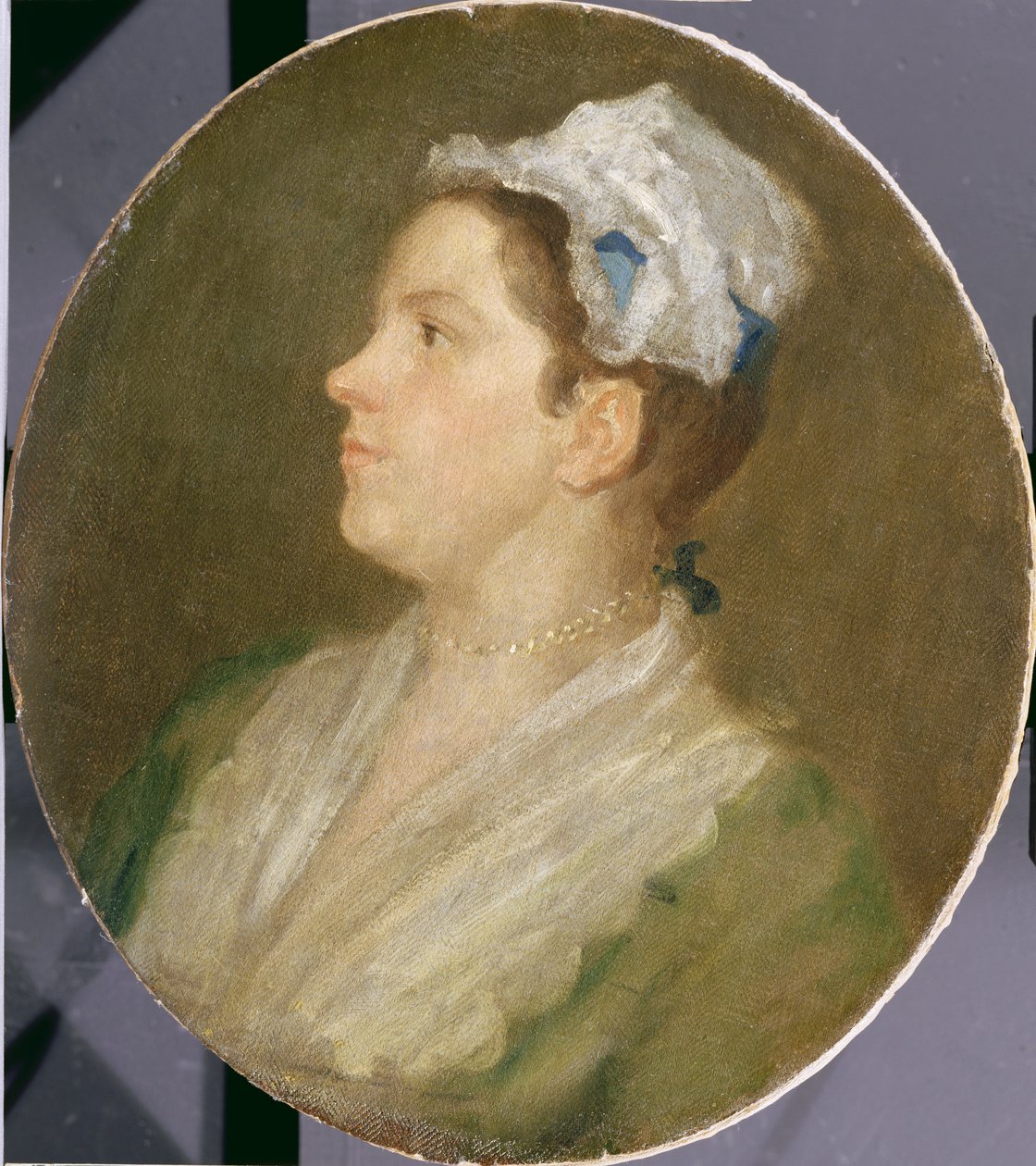 Anne Hogarth (1701-71), vers 1740 (pré-conservation) - William Hogarth